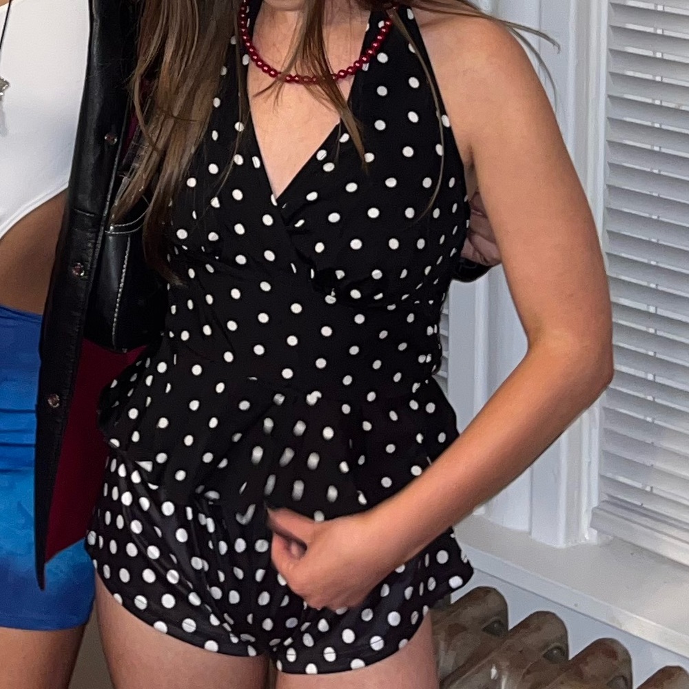Polka Dot Top (LIKE NEW)
